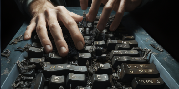 Tasten einer Tastatur werden entnommen
